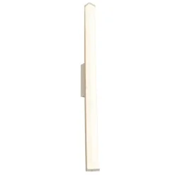 QAZQA Moderne Badezimmer Wandleuchte Stahl 92 cm IP44 - Cascada