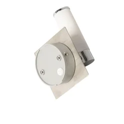 QAZQA Moderne Badezimmer Wandleuchte Chrom IP44 - Bath