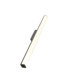 QAZQA Moderne Badezimmer-Wandleuchte schwarz 92 cm IP44 - Cascada