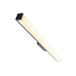 QAZQA Moderne Badezimmer-Wandleuchte schwarz 92 cm IP44 - Cascada