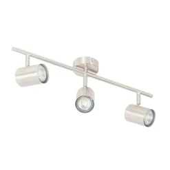 QAZQA Moderne Deckenleuchte aus Stahl 3-flammig verstellbar - Jeana