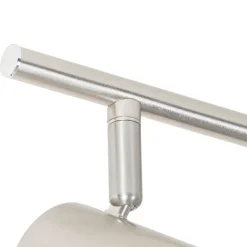 QAZQA Moderne Deckenleuchte aus Stahl 3-flammig verstellbar - Jeana