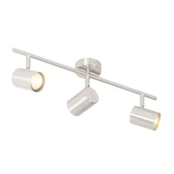 QAZQA Moderne Deckenleuchte aus Stahl 3-flammig verstellbar - Jeana