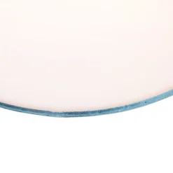 QAZQA Moderne Deckenleuchte blau 40 cm - Drum