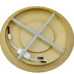 QAZQA Moderne Deckenleuchte Gold 60cm inkl. LED 3-Stufen Dimmbar - Morning