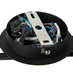 QAZQA Moderne Deckenleuchte schwarz 6-Flammig - Lofty