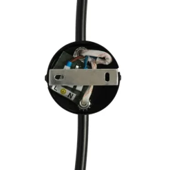 QAZQA Moderne Deckenleuchte schwarz 2-Licht verstellbar - Botu