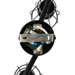 QAZQA Moderne Deckenleuchte schwarz 86 cm 4-Licht - Botu