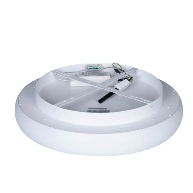 Trio Leuchten Moderne Deckenleuchte weiß 45cm inklusive dimmbarer LED - Cardona