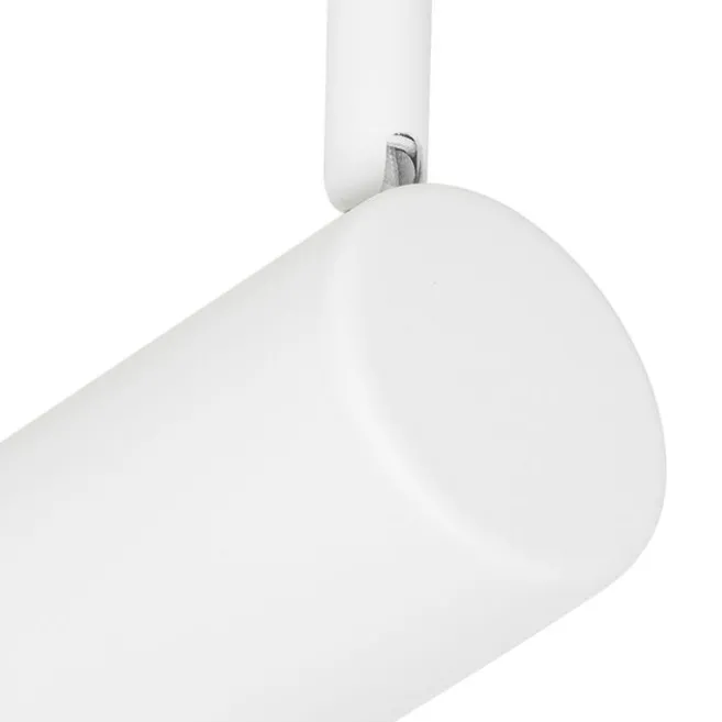 QAZQA Moderne Deckenleuchte weiß 5-flammig verstellbar quadratisch - Jeana