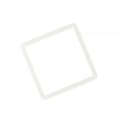 QAZQA Moderne Deckenleuchte weiß 40cm quadratisch inkl. LED 3-stufig dimmbar IP44 - Steve