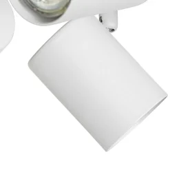 QAZQA Moderne Deckenleuchte weiß 4-flammig verstellbar quadratisch - Jeana