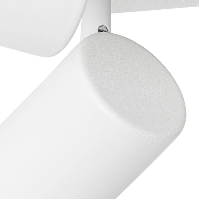 QAZQA Moderne Deckenleuchte weiß 4-flammig verstellbar quadratisch - Jeana