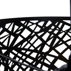 Honsel Moderne hanglamp zwart - Ludwig