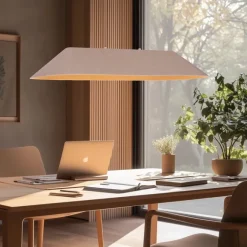 QAZQA Professional Moderne Hängelampe Beige inkl. LED 3-Stufen-Dimmbar - Dani