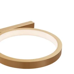 QAZQA Moderne Hängelampe inkl. LED 3-stufig dimmbar gold 5-flammig - Vivé