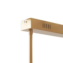 QAZQA Moderne Hängelampe inkl. LED 3-stufig dimmbar gold 5-flammig - Vivé