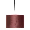 Honsel Moderne Hängelampe rosa mit Gold 30 cm - Rosalina