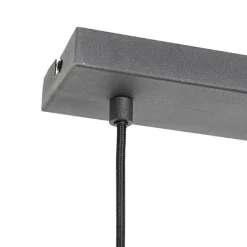 QAZQA Moderne Hängelampe schwarz 4-Licht - Sapphira