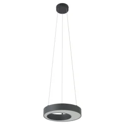 QAZQA Moderne Hängelampe schwarz 35cm 3-Stufen-Dimmbar - Organici