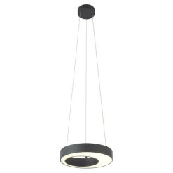 QAZQA Moderne Hängelampe schwarz 35cm 3-Stufen-Dimmbar - Organici