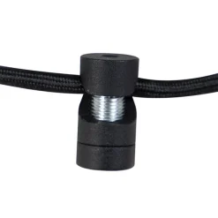 QAZQA Moderne Hängelampe Schwarz 2-Lichter - Lofty