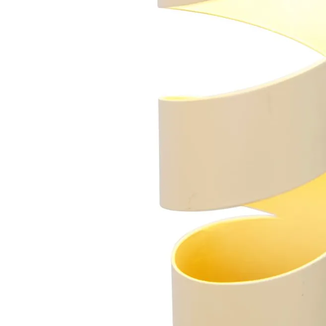 Trio Leuchten Moderne Hängelampe schwarz mit Taupe und Beige 6-flammig - Stream