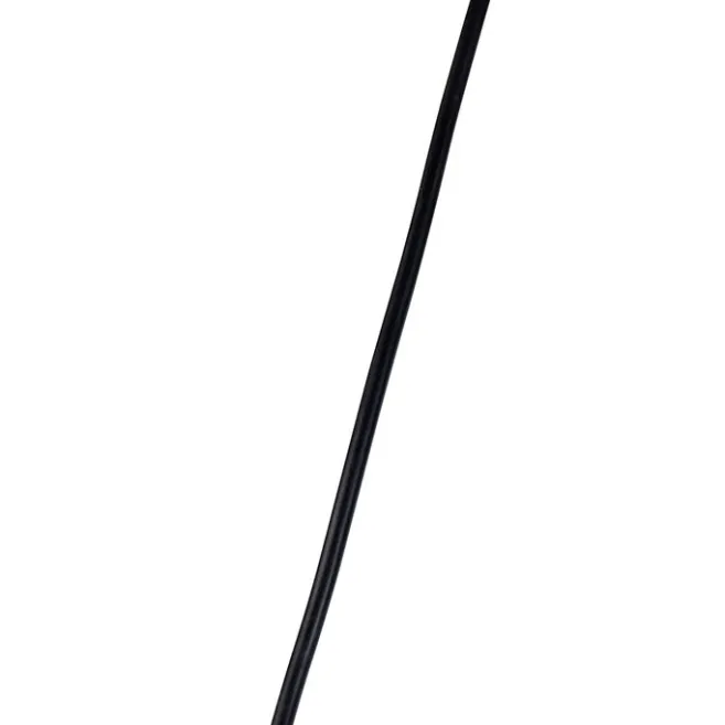 Trio Leuchten Moderne Hängelampe schwarz mit Taupe und Beige 6-flammig - Stream