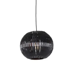 QAZQA Moderne Hängelampe schwarz 30 cm - Zoë