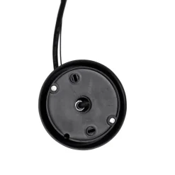 QAZQA Moderne Hängelampe Schwarz mit Glas IP44 - Jarra