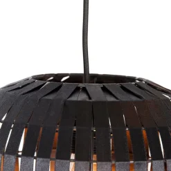 QAZQA Moderne Hängelampe schwarz 3-flammig - Zoë