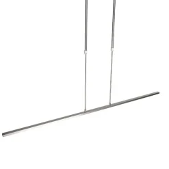 QAZQA Moderne Hängelampe Stahl inkl. LED, verstellbar - Bold