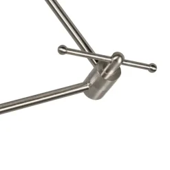 QAZQA Moderne Hängelampe Stahl ohne Lampenschirm - Blitz II