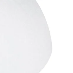 QAZQA Moderne Hängelampe Weiß mit Silber 70cm - Magna