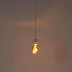 QAZQA Moderne Hängelampe weiß ohne Schirm - Combi 1