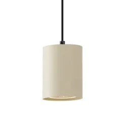 QAZQA Moderne Pendelleuchte Beige mit Schwarz für Schienensystem 1-phasig GU10 70mm - Iconic Holt