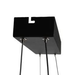 Honsel Moderne Pendelleuchte schwarz inkl. LED 3-stufig dimmbar - Dasha