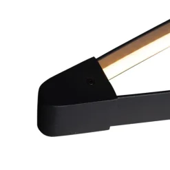 Honsel Moderne Pendelleuchte schwarz inkl. LED 3-stufig dimmbar - Dasha