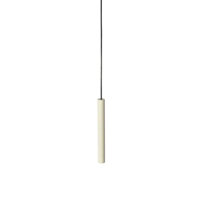 QAZQA Moderne Pendelleuchte Schwarz und Beige für 1-phasiges Schienensystem - Slimline Keno