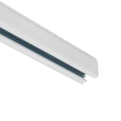 QAZQA Moderne 3-Phasen-Schiene weiß 100cm - 3-Phasen