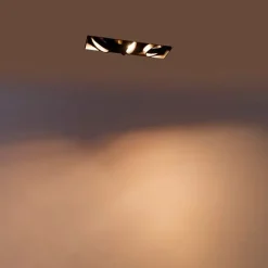 QAZQA Moderne Smart Einbau Spot schwarz trimmlos inkl. 3 GU10 Wifi - Oneon 3