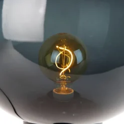 Trio Leuchten Moderne Spikesleuchte Rauch 40 cm IP44 - Moshi