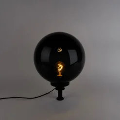 Trio Leuchten Moderne Spikesleuchte Rauch 40 cm IP44 - Moshi