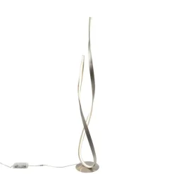 Paul Neuhaus Moderne Stehleuchte Stahl inkl. LED und Dimmer - Belinda