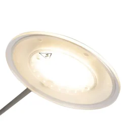 QAZQA Moderne Stehleuchte Stahl inkl. LED mit Lesearm - Ibiza