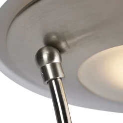 QAZQA Moderne Stehleuchte Stahl inkl. LED mit Lesearm - Ibiza