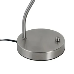 QAZQA Moderne Tischleuchte aus Stahl inkl. LED - Eva