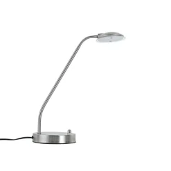 QAZQA Moderne Tischleuchte aus Stahl inkl. LED - Eva