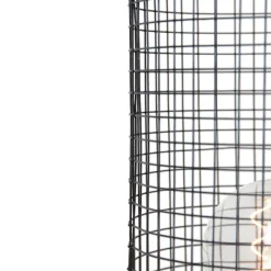 Honsel Moderne Tischleuchte grau 52 cm - Horario