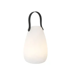 QAZQA Moderne Tischleuchte RGBW Wiederaufladbar IP54 - Pion